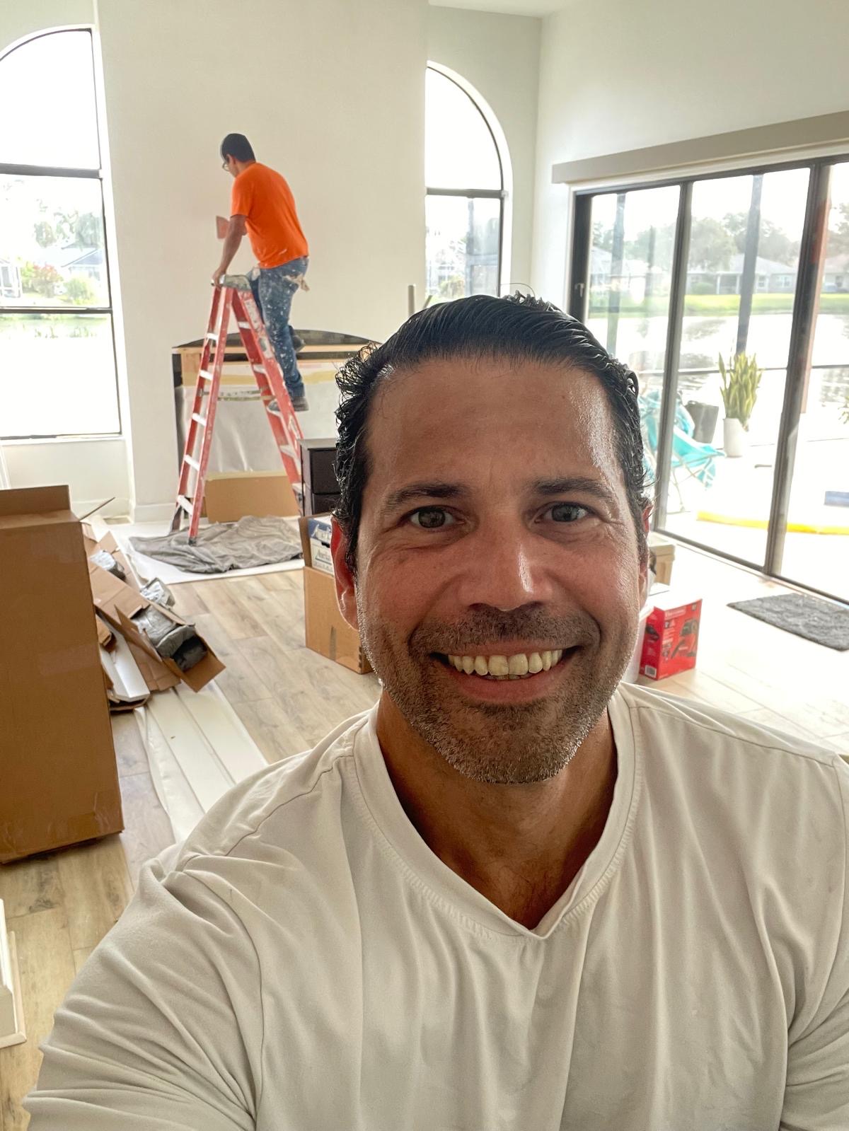 Pablo Aceituno, owner of Drywall Pro Solution LLC